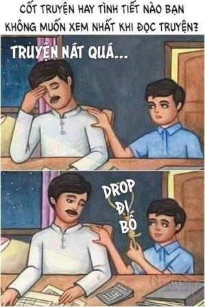 Cốt truyện hay tình tiết nào bạn không muốn xem nhất khi đọc truyện?