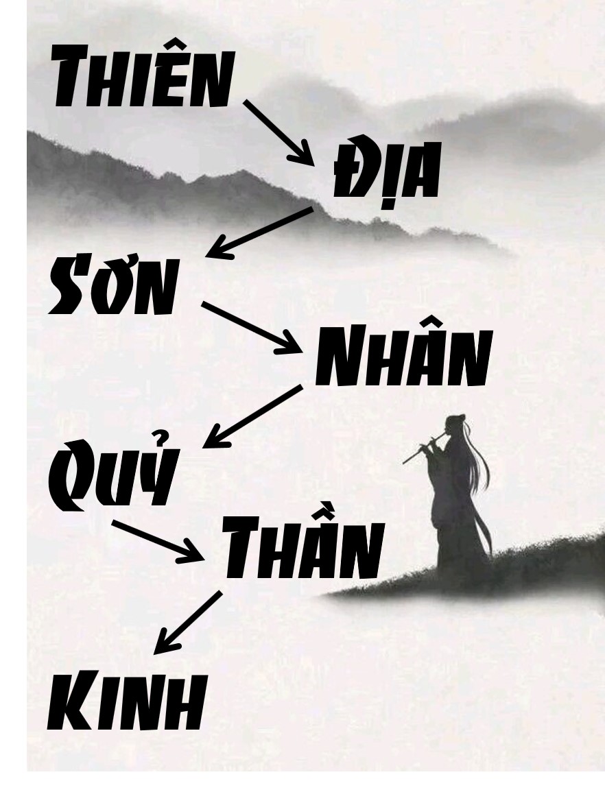 Từ công cử Thắng Trị kinh điển tác phẩm: Thiên, Địa, Sơn, Nhân, Quỷ, Thần, Kinh