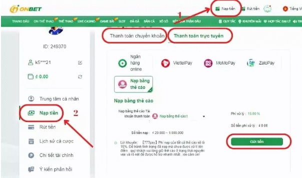 NHÀ CÁI CHẤT LƯỢNG MANG TÊN ONBET - 7 NĂM 1 HÀNH TRÌNH