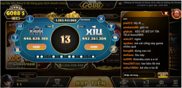 Go88s.com - So sánh game tài xỉu giữa Go88 và V8 Club