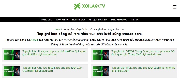 Xem trực tiếp bóng đá Xoilac TV mượt mà và không giật lag
