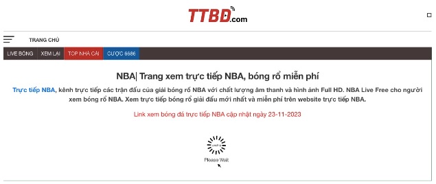 Trực tiếp NBA miễn phí xem các giải đấu bản quyền