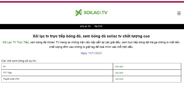 Cùng  Xoilac TV tận hưởng xem bóng đá trực tuyến mượt mà