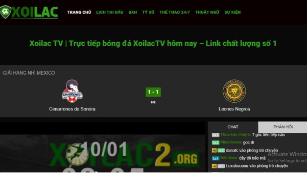 Xoilac | Xem trực tiếp bóng đá Full HD hôm nay không quảng cáo