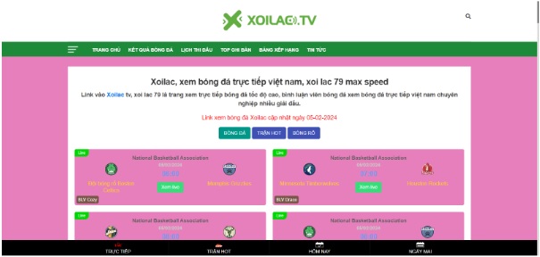 Trang trực tiếp bóng đá Xoilac TV - Tận hưởng ngay hôm nay!