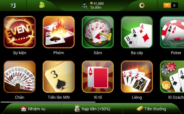 Tận hưởng đỉnh cao game bài tại thiên đường trò chơi