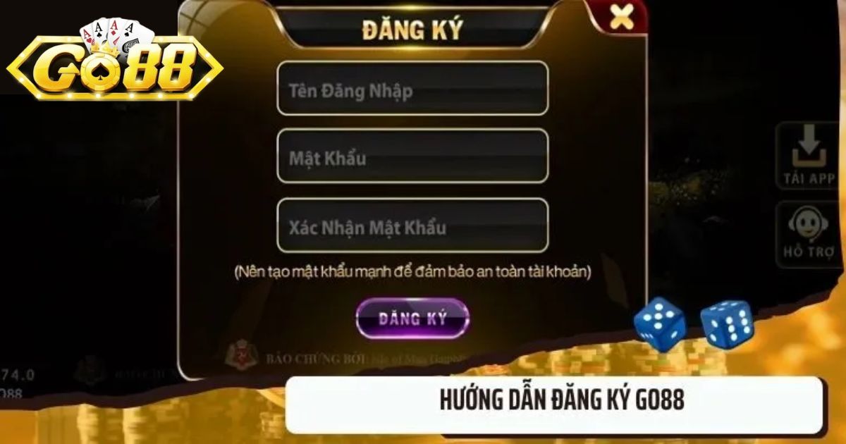 Đăng Ký Go88 - Hướng Dẫn Cách Tạo Tài Khoản Mới 2024