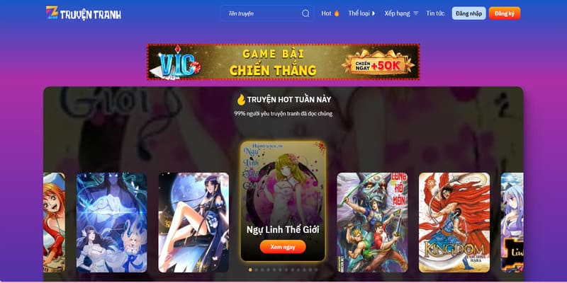 Đọc truyện tranh online full mới nhất tại Zzone Manga