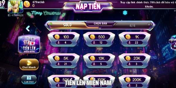 Tiến Lên Miền Nam 789club - Game Bài Quốc Dân Tại Châu Á
