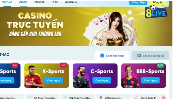 Giới thiệu 8live - Cổng Game Giải Trí Trực Tuyến Hàng Đầu