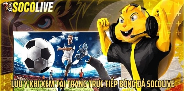 Socolive TV – Xem Bóng Đá Mượt Mà, Thỏa Mãn Đam Mê