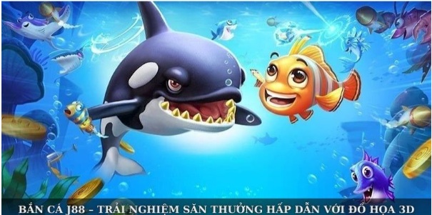 Bắn Cá J88 – Trải Nghiệm Săn Thưởng Hấp Dẫn Với Đồ Họa 3D