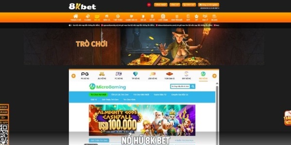 Nổ Hũ 8K BET - Sống Động Từng Phút, Ẵm Jackpot Từng Giây