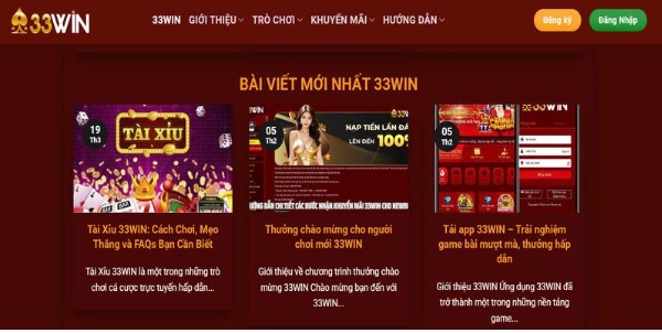 33 Win – Đổi Thưởng Ai Cũng Muốn Giữ Cho Riêng Mình