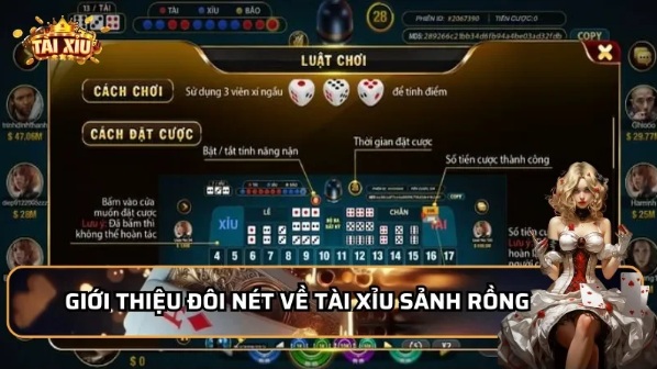 Tài xỉu Sảnh Rồng – Sân chơi đẳng cấp cho người yêu xúc xắc