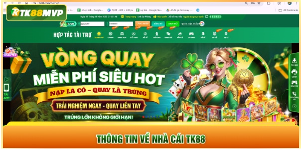 TK88 MVP - Đại Lý Ủy Quyền Của TK88 Chính Thức Tại Việt Nam