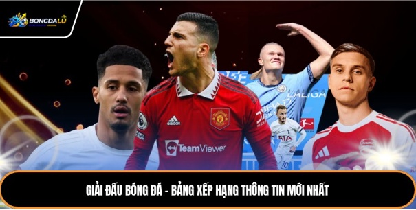 Giải Đấu Bóng Đá - Bảng Xếp Hạng Thông Tin Mới Nhất