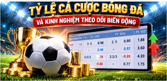 Tỷ Lệ Cá Cược Bóng Đá Và Kinh Nghiệm Theo Dõi Biến Động